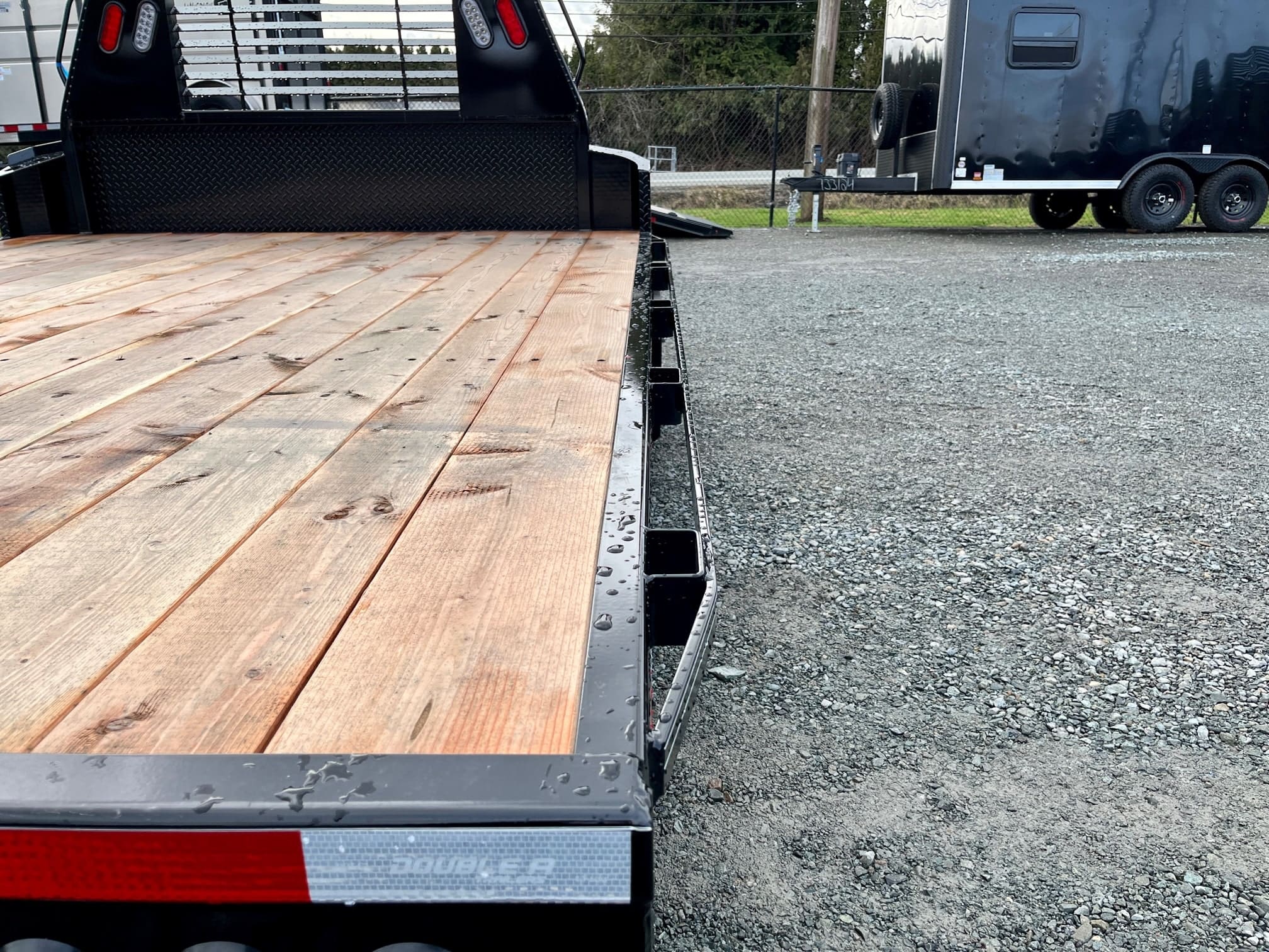 DoubleA 8' x 11' Cab & Chassis Truck Deck w/ Toolboxes Cummings Trailers